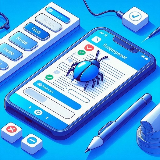Mobile tester representation